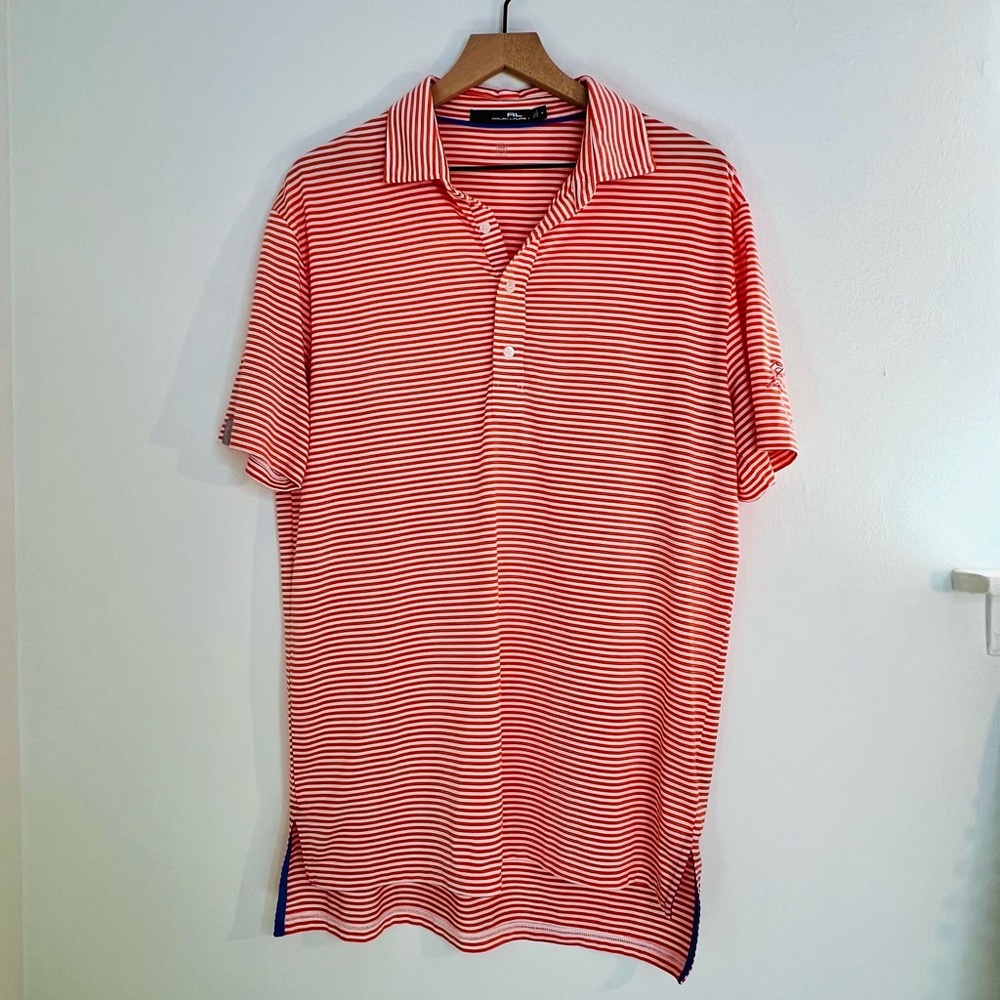 Ralph Lauren Mens Short Sleeve Golf Polo Shirt - RLX Golf Size M